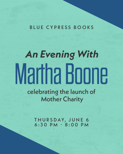 An Evening With Martha Boone – Thursday, June 6